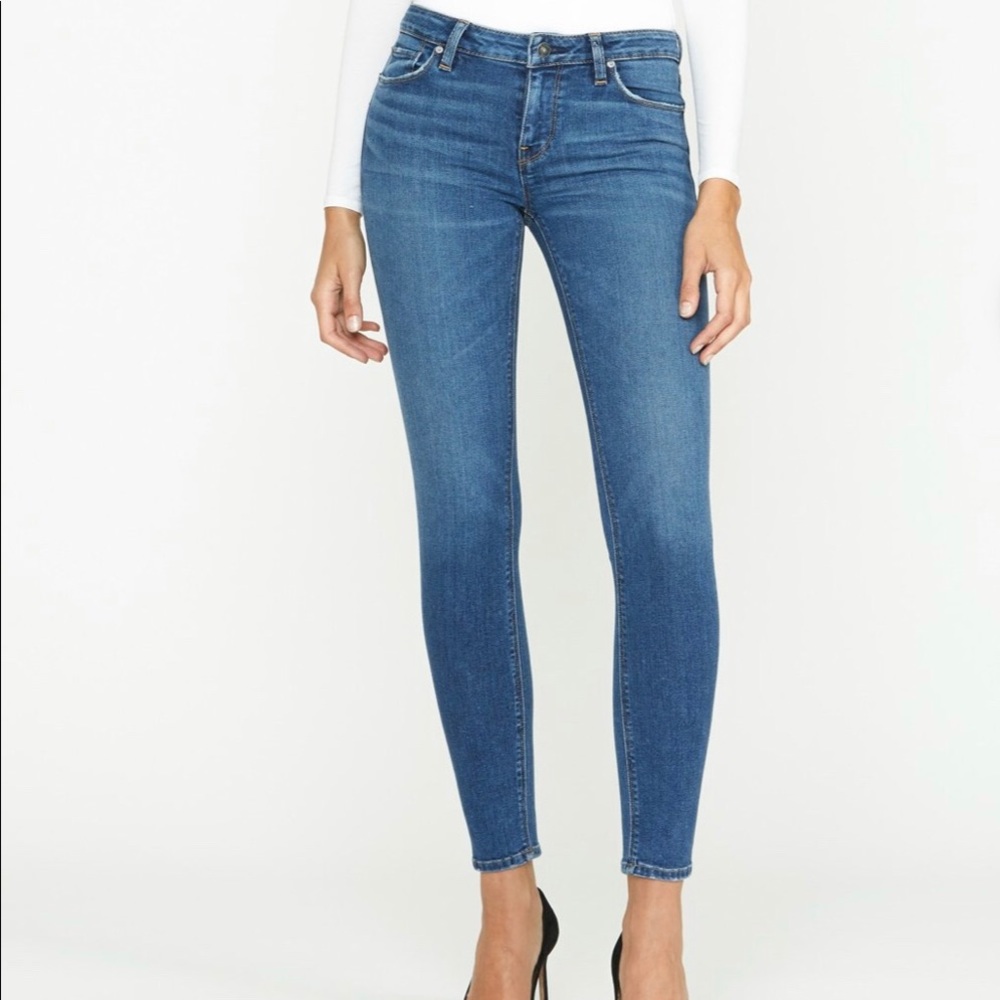 Hudson Skinny Leg Blue Jeans